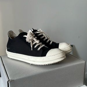 RICK OWENS DRKSHDW GETHSEMANE LOW TOP SNEAKERS